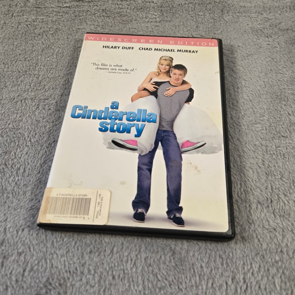 A Cinderella Story DVD 2004 Widescreen Hilary Duff Chad Michael Murray RomCom
